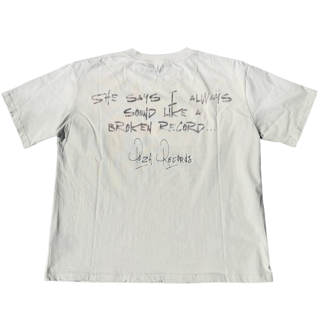 Póza record tee cream