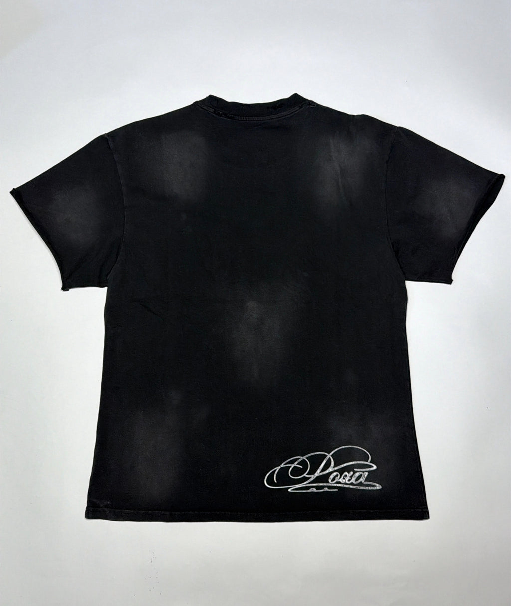 Póza “Forever” faded black tee