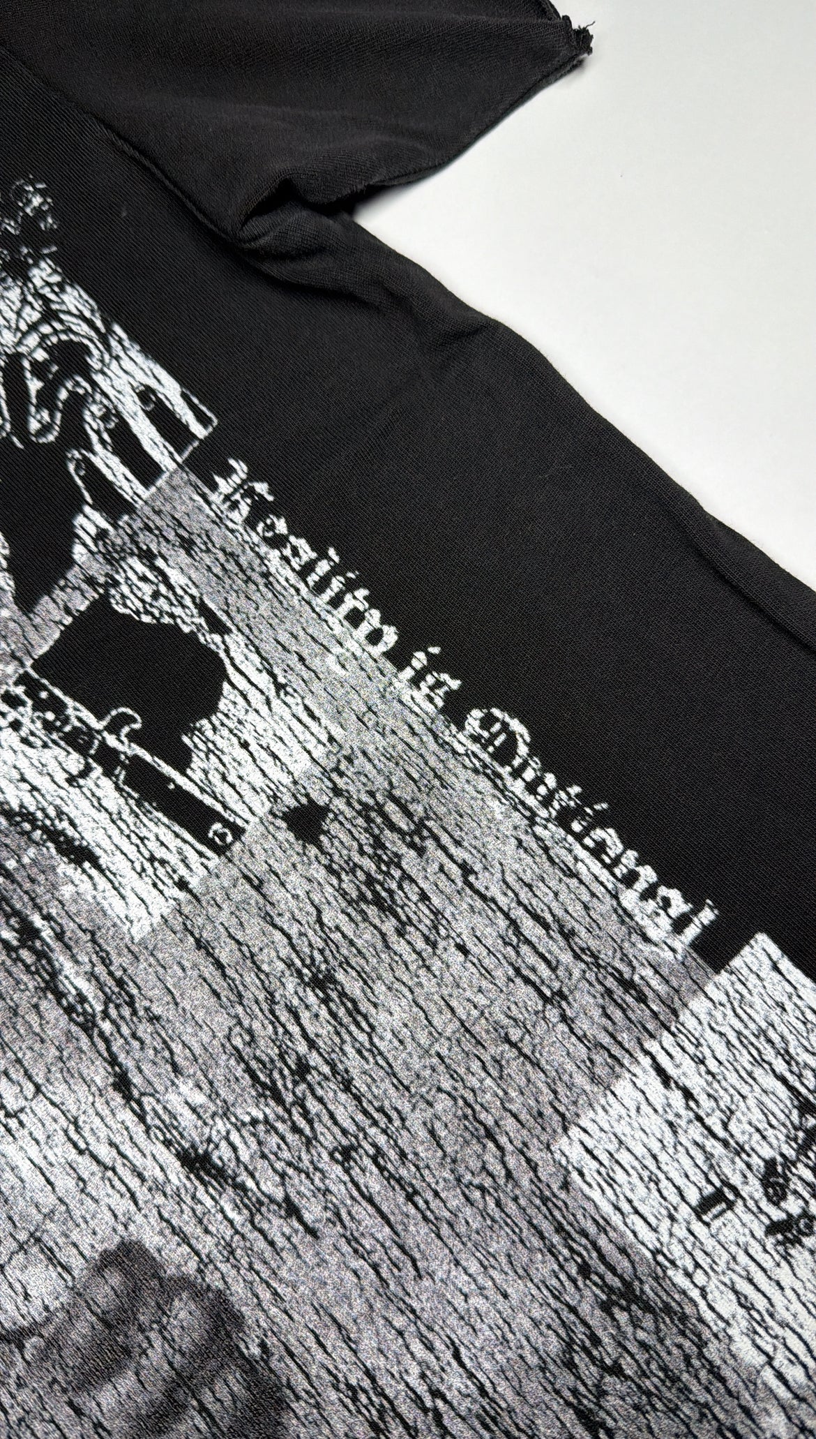 Póza “Forever” faded black tee
