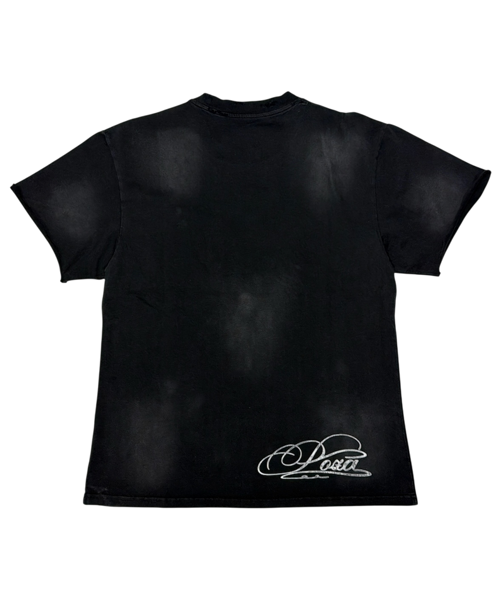 Póza “Forever” faded black tee