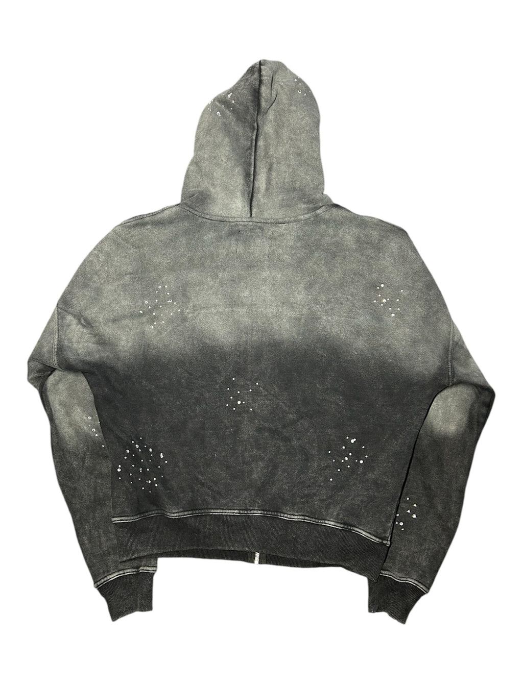 Póza scattered stone zip hoodie