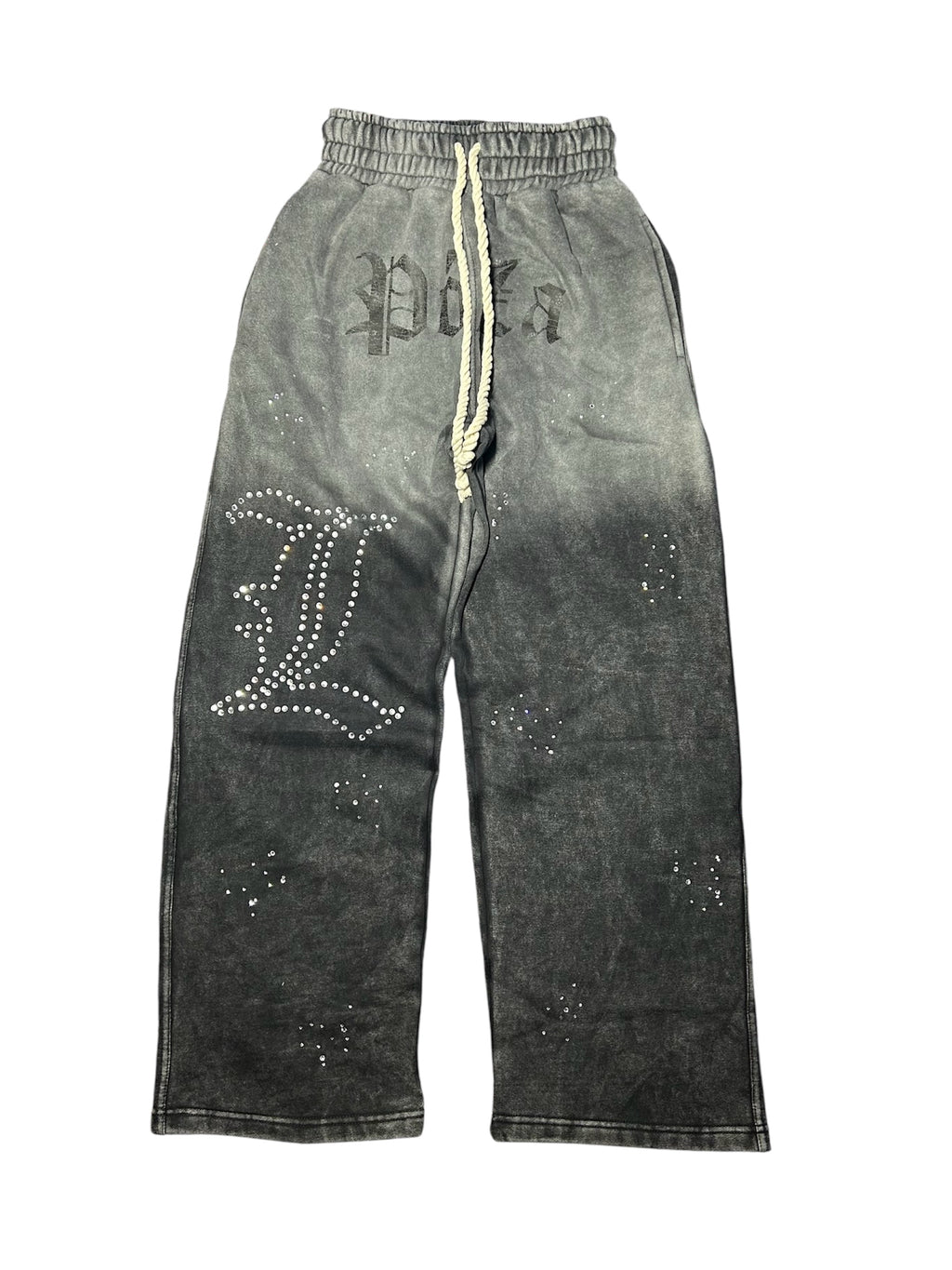 Póza scattered stone sweatpants